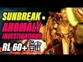 Monster Hunter Rise Sunbreak | Anomaly Investigations Grind | Research Level 60+ | Gunlance
