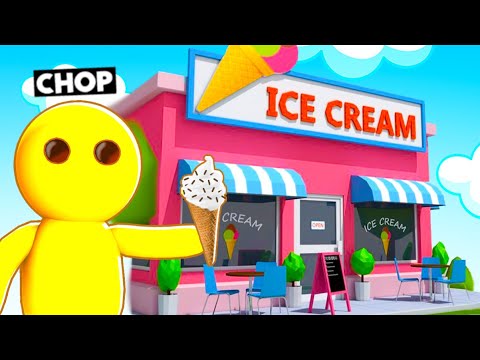 CHOP OPENED A HUGE ICE CREAM SHOP IN WOBBLY LIFE