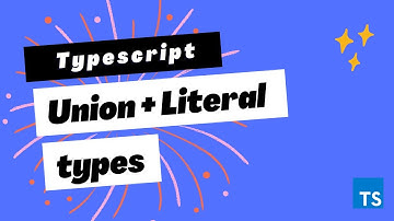 Typescript Union / Literal type - Bangla