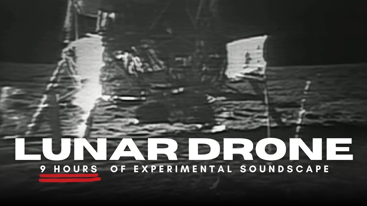 9 Hours of Ambient Moon Walk - Experimental Bowed Guitar Drone