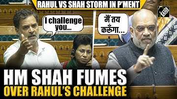 Amit Shah’s ‘furious avatar’ in Lok Sabha, HM Shah blasts LoP Rahul in fiery debate over SIR