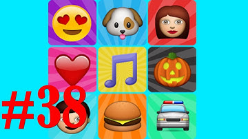 Emoji Quiz Level 38 - All Answers - Walkthrough