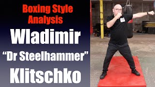 Wladimir Klitschko Fighting Style Analysis