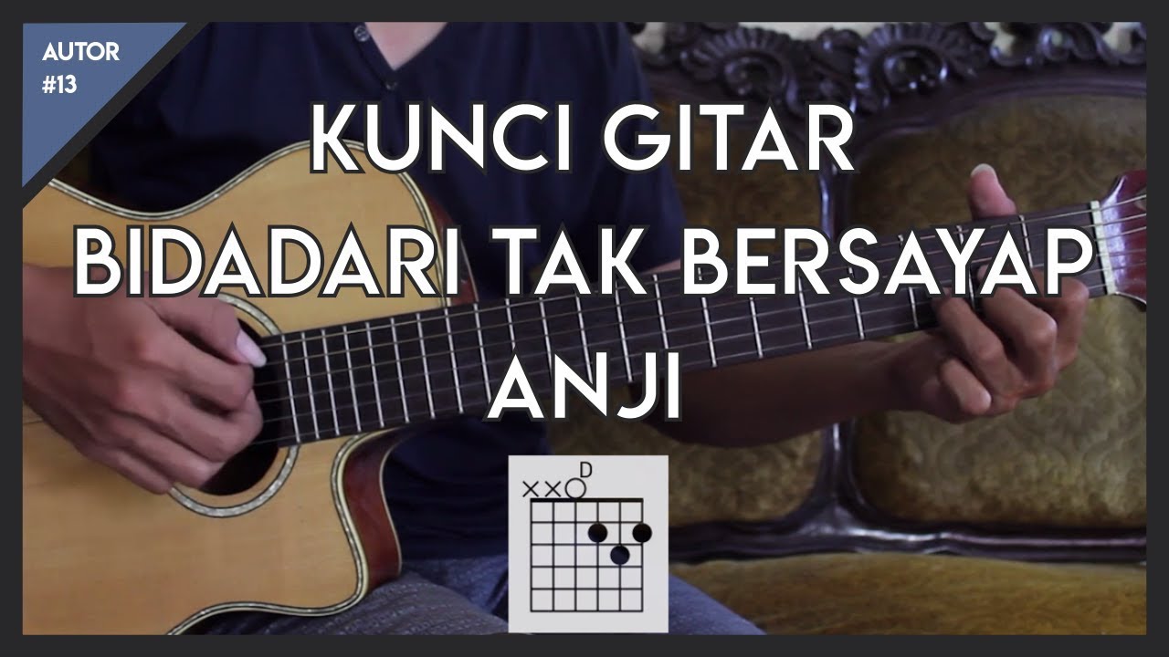 Kunci Gitar Anji Kekasih Terhebat Akustik