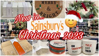 🎄NEW lN SAINSBURY’S‼️ CHRISTMAS 2023 🤩 SHOP WITH ME AT SAINSBURY’S | NOVEMBER 2023 | COSY CORNER