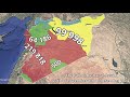 معركة ردع العدوان على الخريطة من البداية الى النصر 