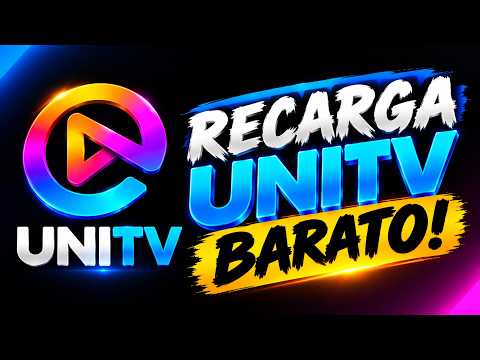 🔥 RECARGA UNITV | RECARREGUE AGORA SUA UNITV PAGANDO MENOS! CÓDIGO DE ATIVAÇÃO PARA UNITV