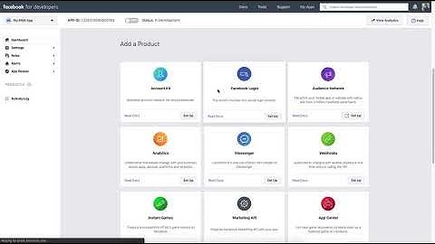 Setup Facebook Messenger Platform