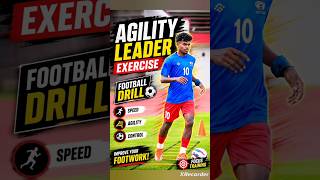 🔥 Powerful Football Agility Exercise | Speed & Quick Feet Training ⚽ #shorts