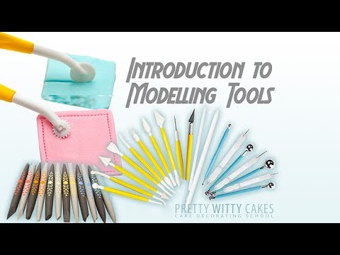 What are the best modelling tools for cakers by Pretty Witty Cakes