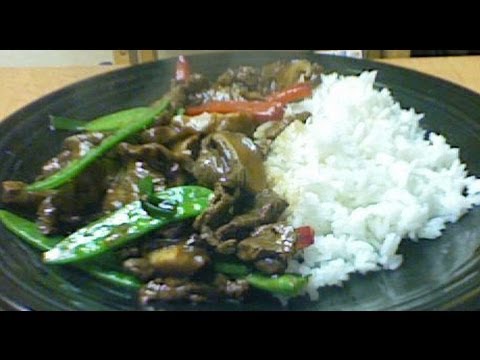 Chinese Beef with Snow Peas with Michael's Home Cooking