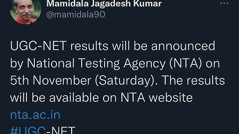 UGC NET RESULTS  2022  SHORTLY