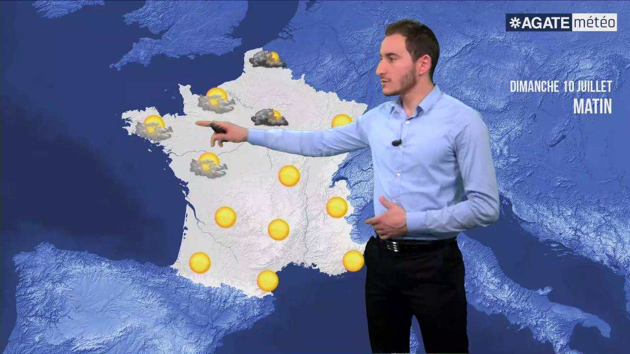 MÉTÉO AGATE DU 10072016 - YouTube