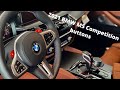 2021 BMW M5 Buttons
