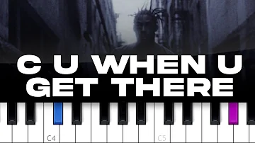 Coolio - C U When U Get There (ft 40 Thevz) (piano tutorial)