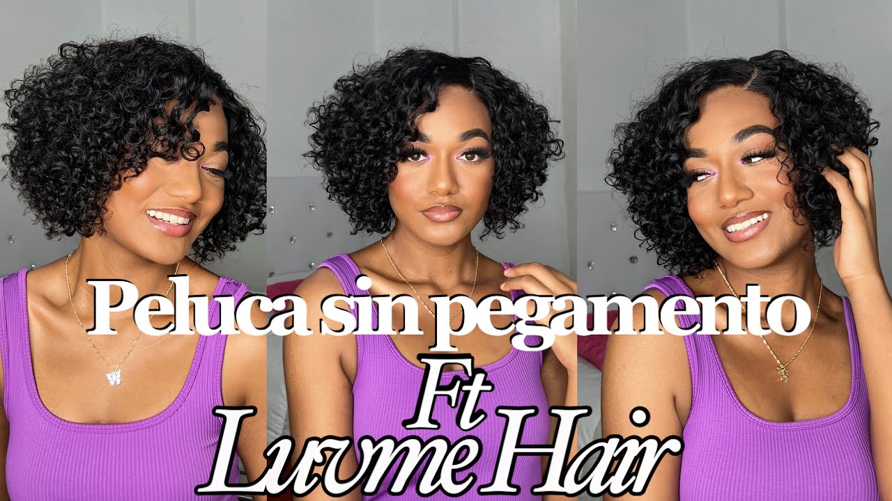 Instalación de Peluca sin pegamento 🤪, Tú mejor opción para este Otoño 🍂 🍁ft Luvme hair