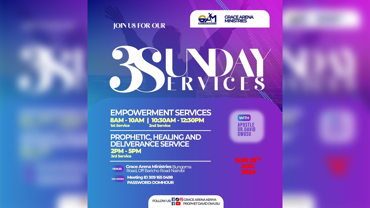 GAM KENYA PROPHETIC HEALING AND DELIVERANCE SERVICE || PROPHET DAVID OWUSU