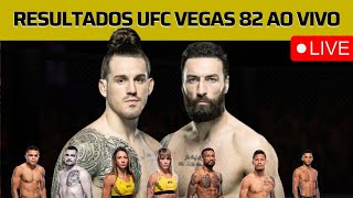 AMANDA RIBAS CONSEGUE VIRADA INCRÍVEL - ALLEN FINALIZA CRAIG - RESULTADOS UFC VEGAS 82 AO VIVO