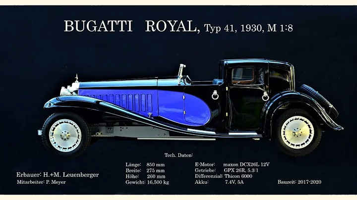 Bugatti Royal, Typ 41, 1930