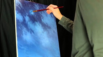 Lighting At Night - A timelapse landscape skyscape oil painting by Tim Gagnon