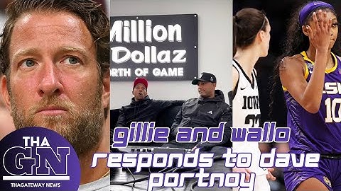 Gillie And Wallo Respond To Dave Portnoy Comments About Angel Reese And LSU "Classless POS" 👀