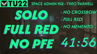 [41:56] Solo Master Full Red No Crossbow Challenge - Space Administration HQ Theo Parnell Manhunt screenshot 2