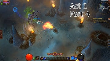 Fight Against The Big Scary Winter Willow - Torchlight 2 Act 1 Part 4