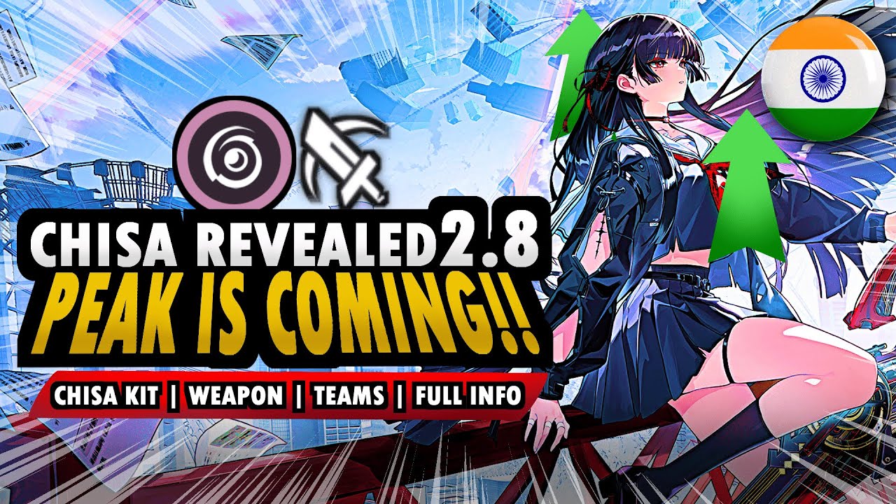 [HINDI] Chisa Drip Marketing Full Info | Weapon, Kit and Teams | Chisa ...