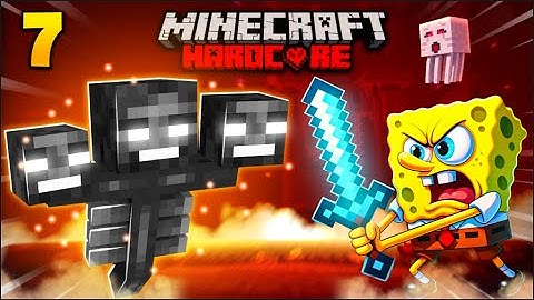 Sponge Plays Minecraft Hardcore 7