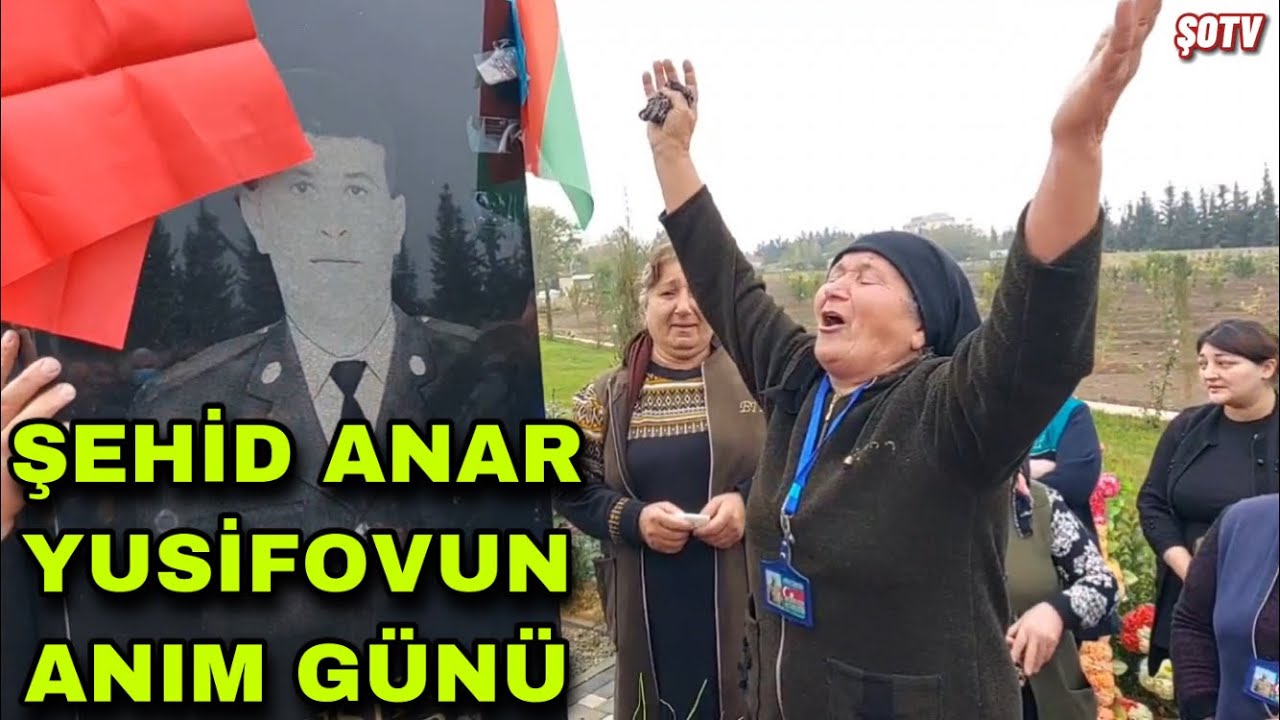 Şəhid Anar Yusifov böyük izdihamla yad olundu - Ağdam şəhidlər xiyabanı