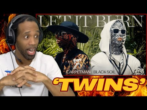CARPETMAN HAS A TWIN Carpetman Black Soil Let It Burn REACTION
