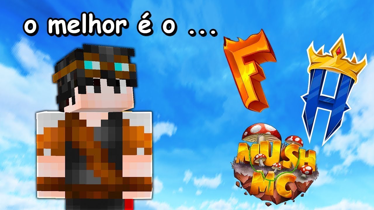 JOGANDO MUSH E HYPIXEL EM LIVE - YouTube