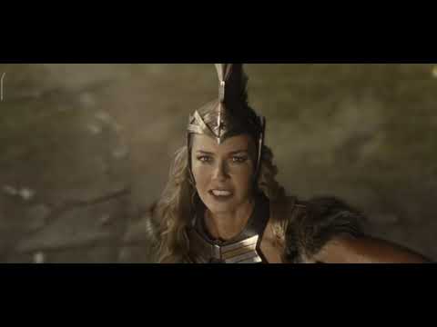 Amazons protecting the mother Box from Darkseid:Zack Snyder's Justice League