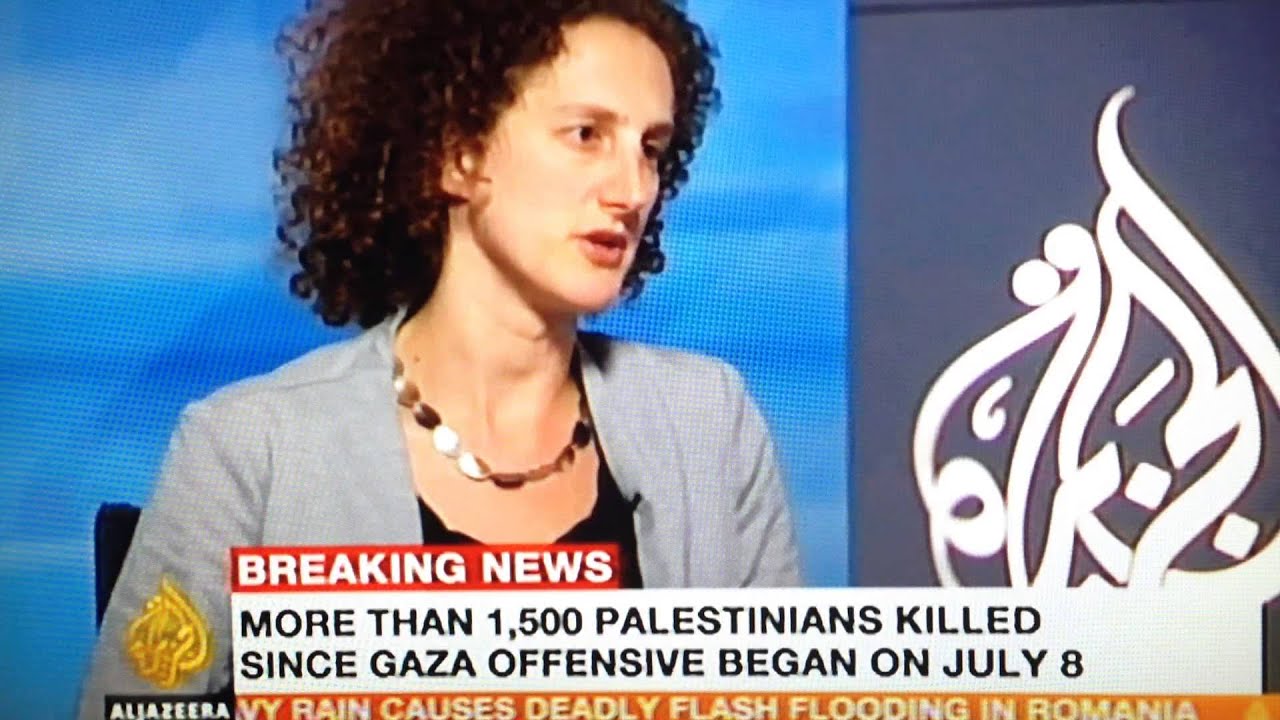 Yachad director, Hannah Weisfeld, on Al Jazeera English, 01.08.14 - YouTube