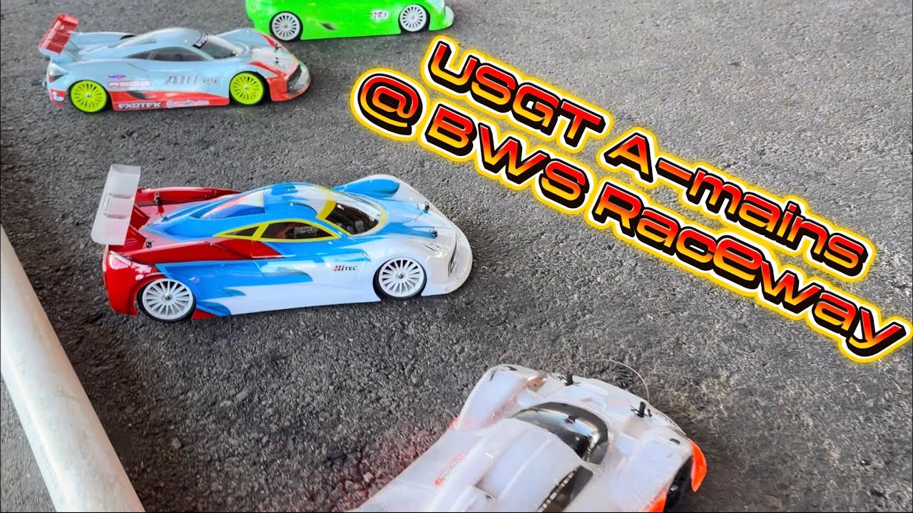 Usgt Rc Racing USGT Triple A-mains at BWS Raceway in Perris, California. Held February ...