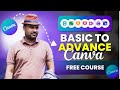 Canva FULL COURSE Beginners to advance 2025 (Calss-8) in HINDI | How to Use Canva Like PRO