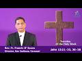 Lenten reflection, Tuesday of the Holy Week, by Rev. Fr. Francis D’ Souza Director of Nav Sadhana
