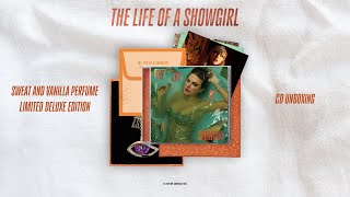 Taylor Swift | The Life of a Showgirl: Sweat & Vanilla Perfume Limited Deluxe Edition | CD Unboxing