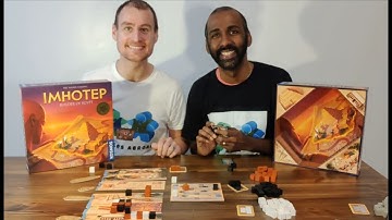 How to play: Imhotep board game by Kosmos games