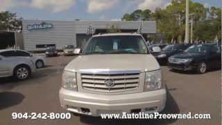 Autoline's 2003 Cadillac Escalade  Walk Around Review Test Drive Profile