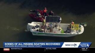 Bodies of boaters pulled from the Mon River after crash now identified