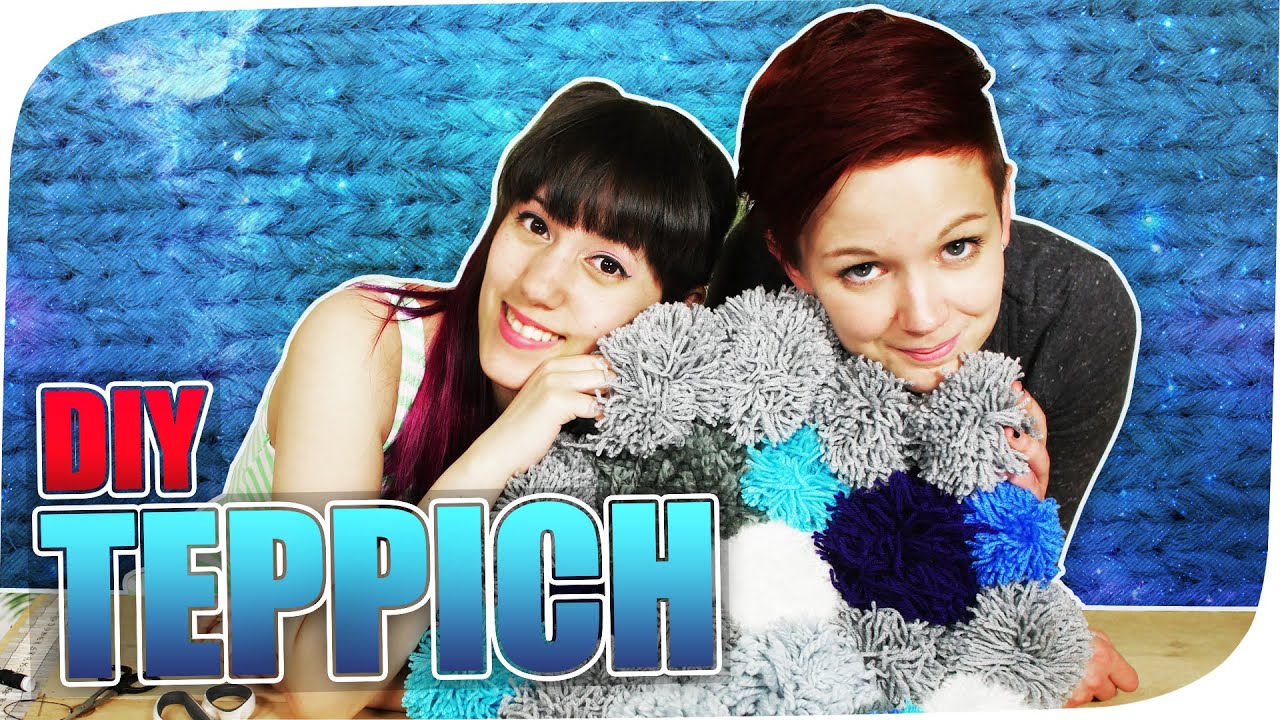 DIY Pom Pom Teppich I BOMMELN I breedingunicorns & kleinTanne I #flipdiy