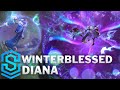 Winterblessed Diana Skin Spotlight - Pre-Release - PBE Preview - League of Legends