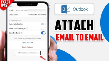 How to attach an email to an email in outlook mobile