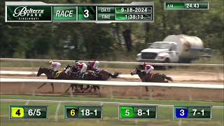 RACE 3 PROGRAM 9 18 2024