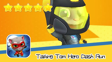 Talking Tom Hero Dash Run Day 135 Walkthrough Endless runner Save the world Recommend index five sta