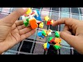 rubik cube ko kaise jode | cube ko kaise jode tute hue ko | how to assemble rubik's cube parts ⚠️〽️