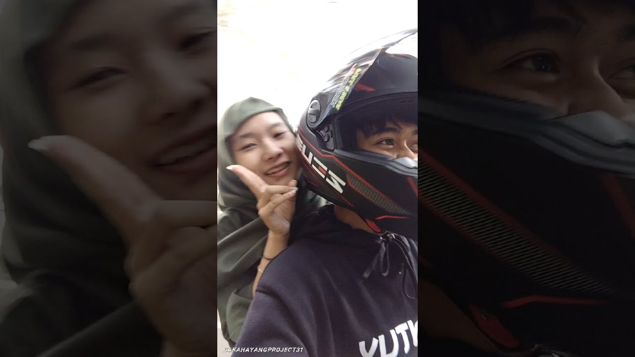 Romantis ketika bonceng pacar dimotor | vlogmotor