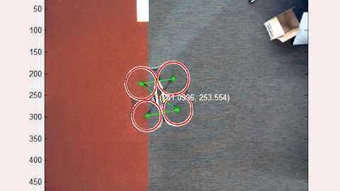 Kinect-Based Quadcopter Localization using Circle Tracking - 4 Feet with Planar Motion