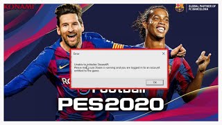 HOW TO FIX [ unable to initialize steam api ] PES 2020 FIX